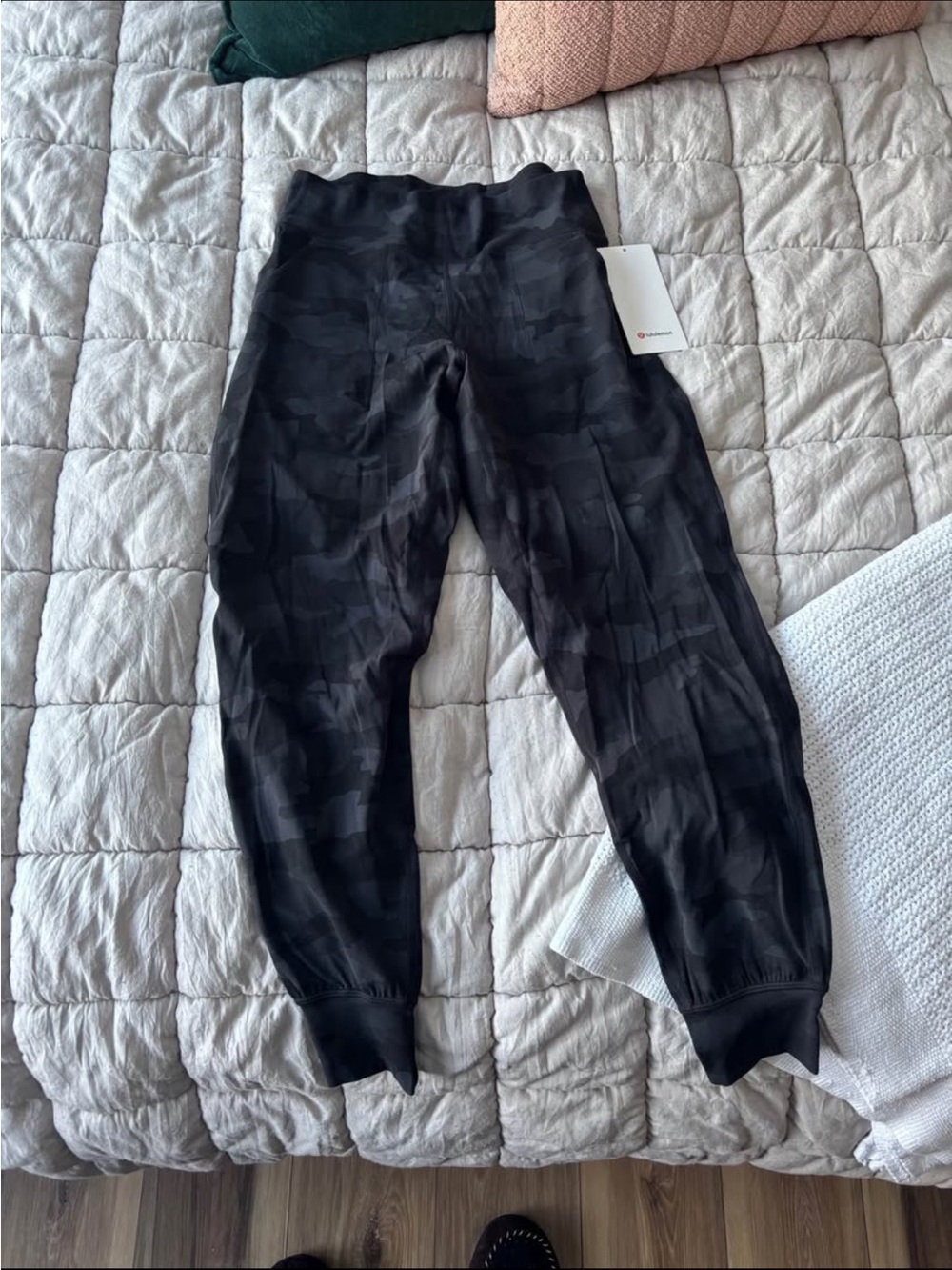 lululemon athletica Black Camo Sweat Joggers